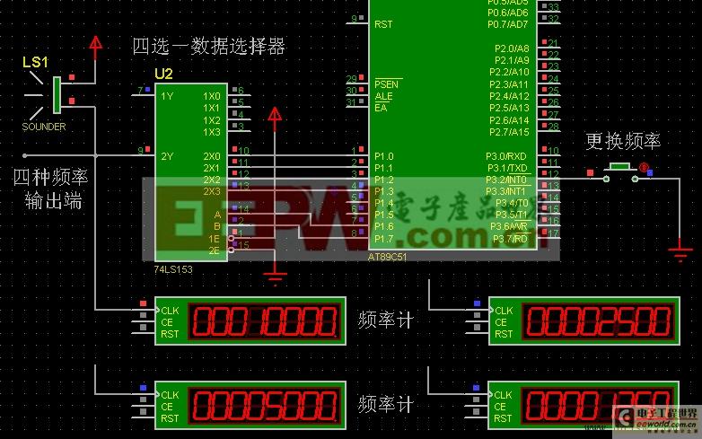 51单片机串口方式0的应用